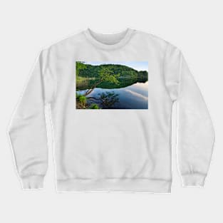 Early morning at Plitivice lakes Crewneck Sweatshirt